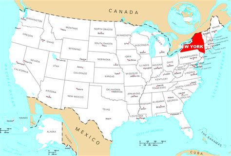 new york is located